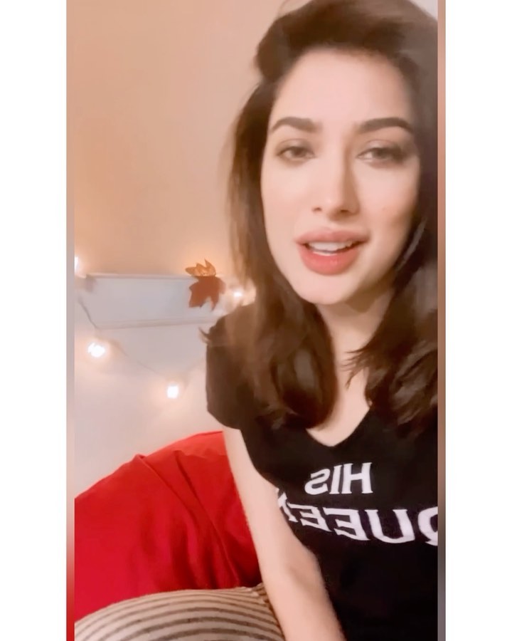 Mehwish Hayat Dedicated A Song To Fans