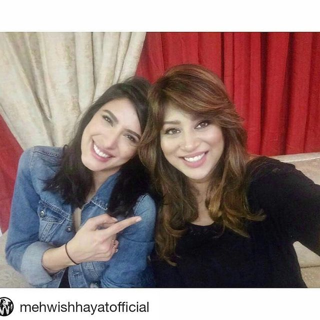 Mehwish Hayat's Fun TikTok Video With Sister