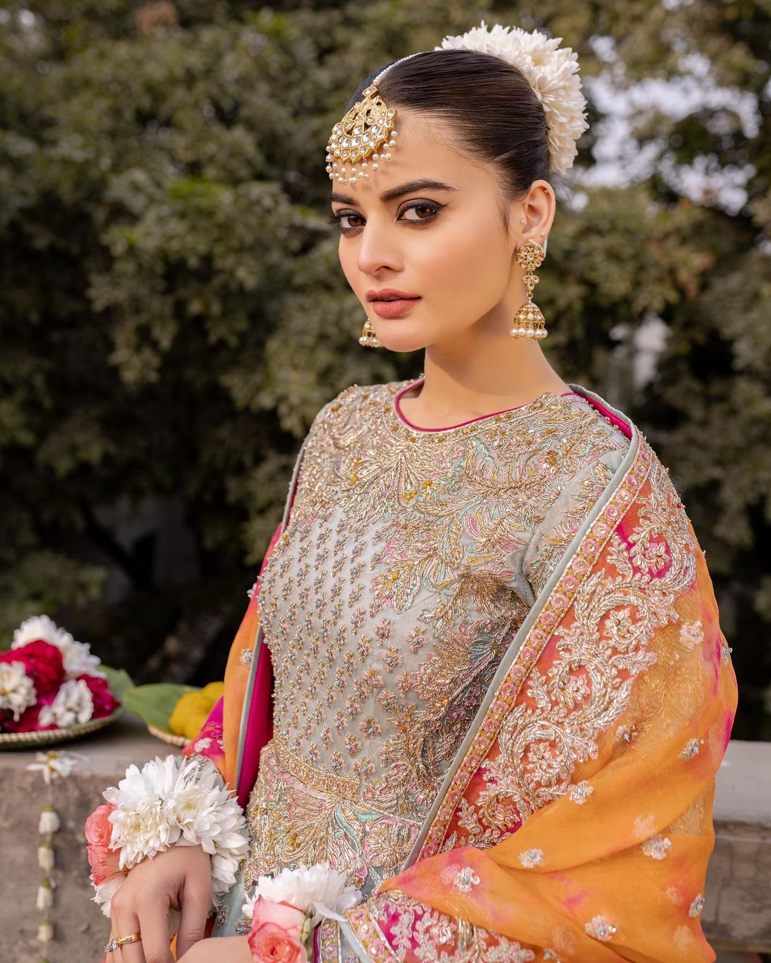 Minal Khan Bridal Photo Shoot for Hussain Rehar