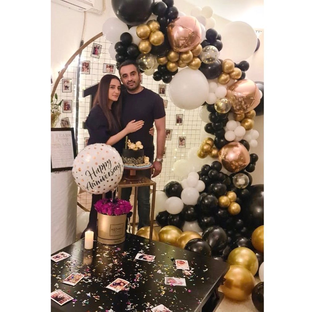 Momal Sheikh Celebrated 10th Anniversary