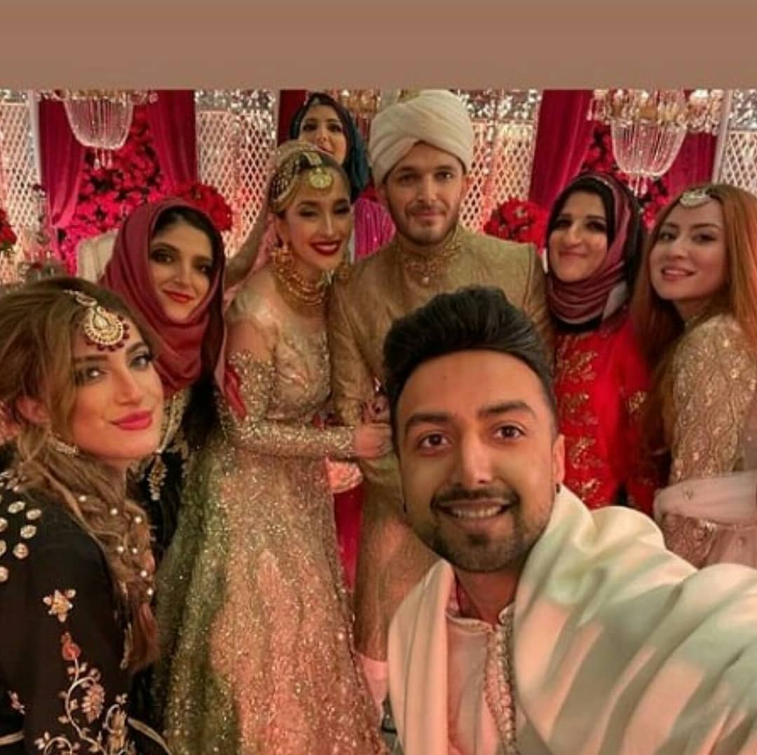 Naimal Khawar Sister Fiza Khawar Wedding Pictures