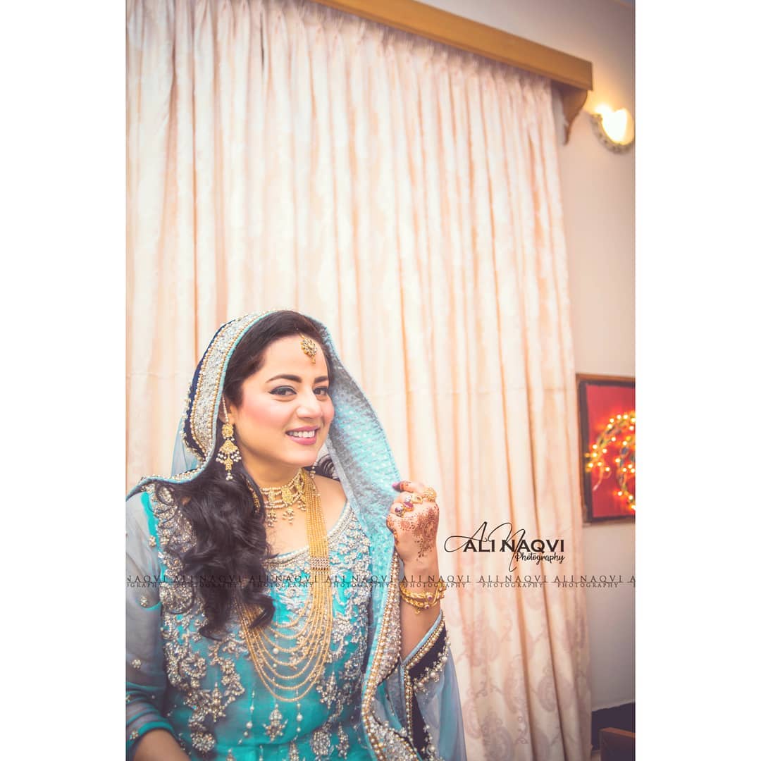 Wedding Pictures of Host Najiya Baig - Throwback