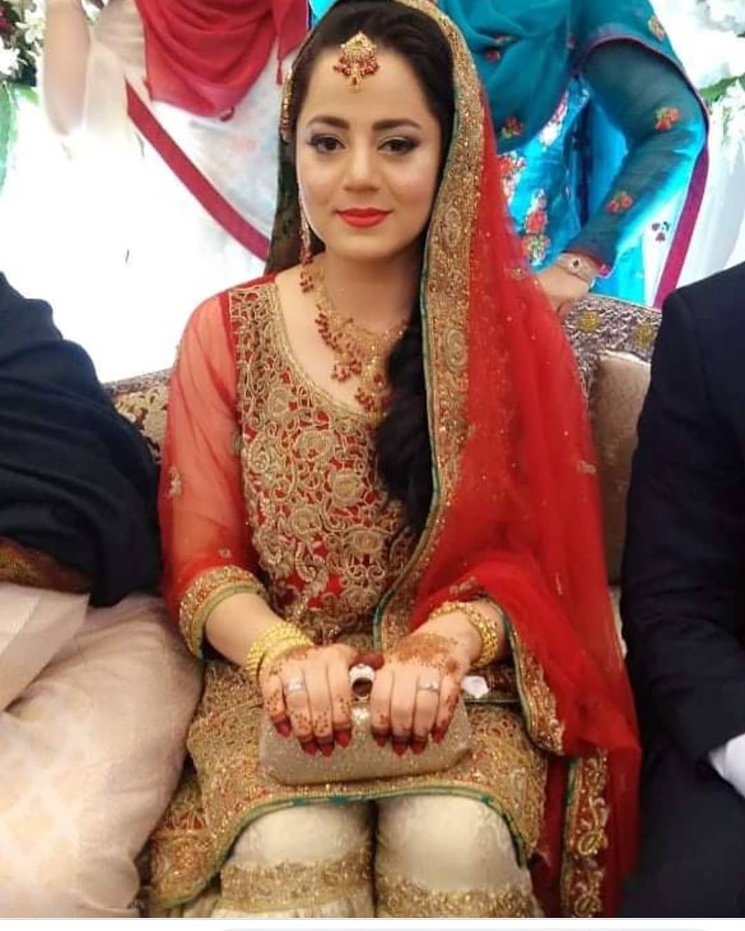 Wedding Pictures of Host Najiya Baig - Throwback