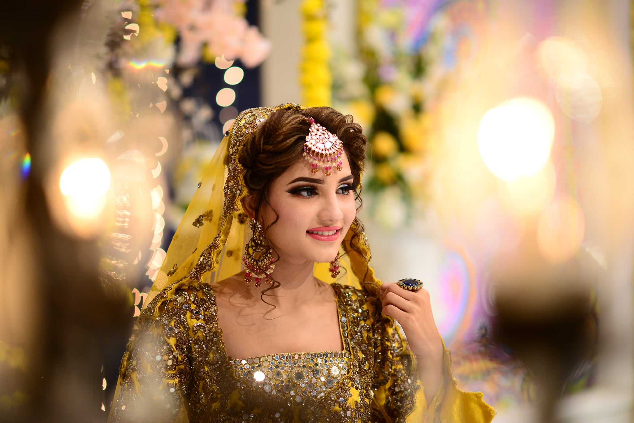 Viral Sensation Nimra Ali Bridal Makeup by Kashees in GMP