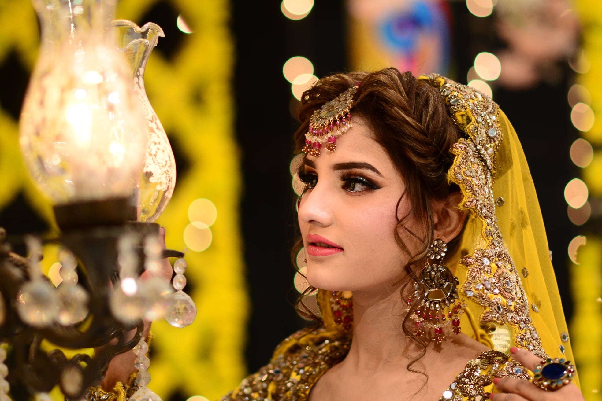 Viral Sensation Nimra Ali Bridal Makeup by Kashees in GMP