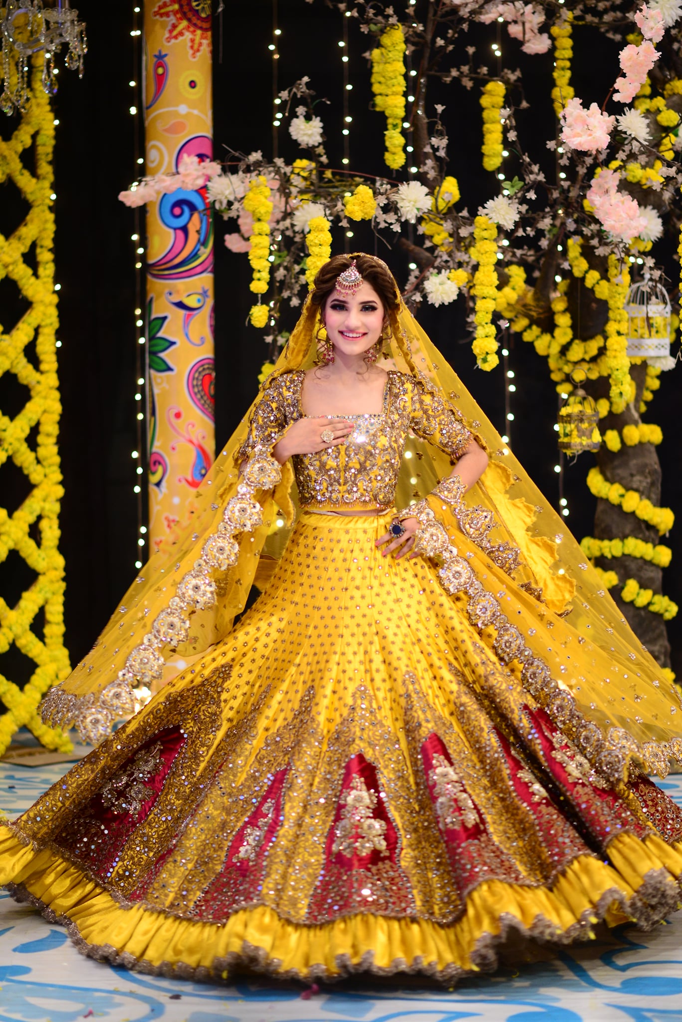 Viral Sensation Nimra Ali Bridal Makeup by Kashees in GMP