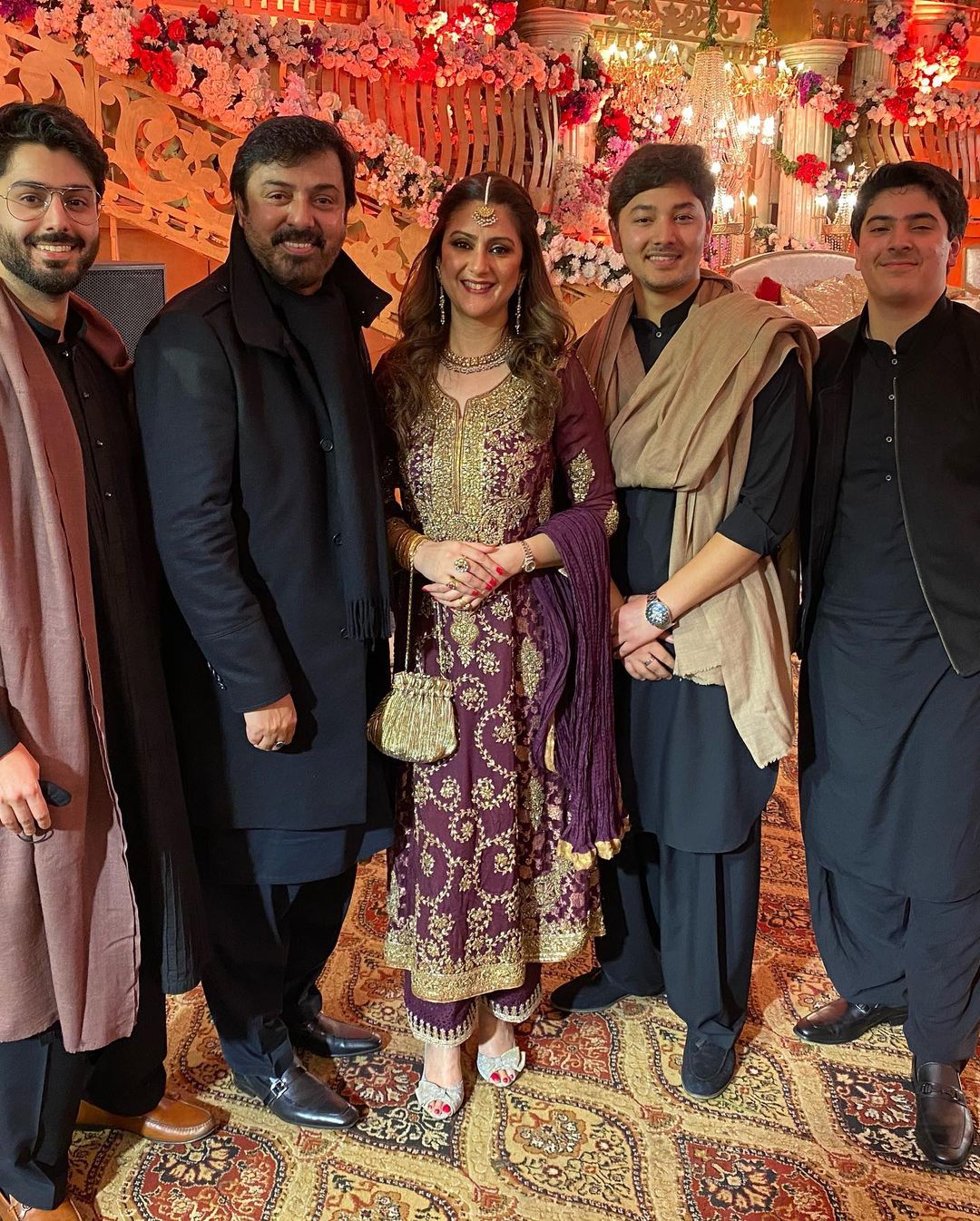 Actor Noman Ijaz Family Pictures from Relative Wedding