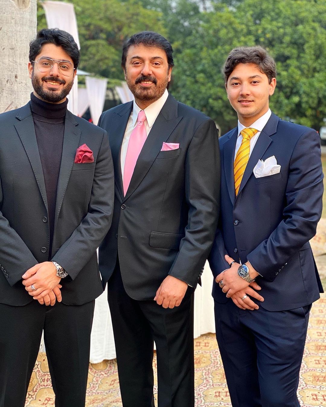 Actor Noman Ijaz Family Pictures from Relative Wedding