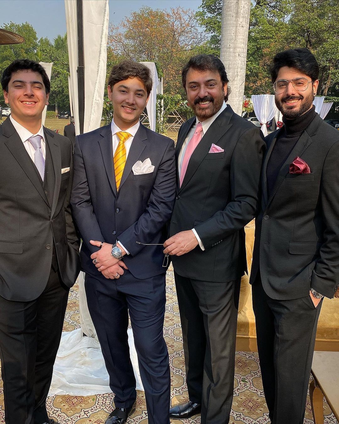 Actor Noman Ijaz Family Pictures from Relative Wedding