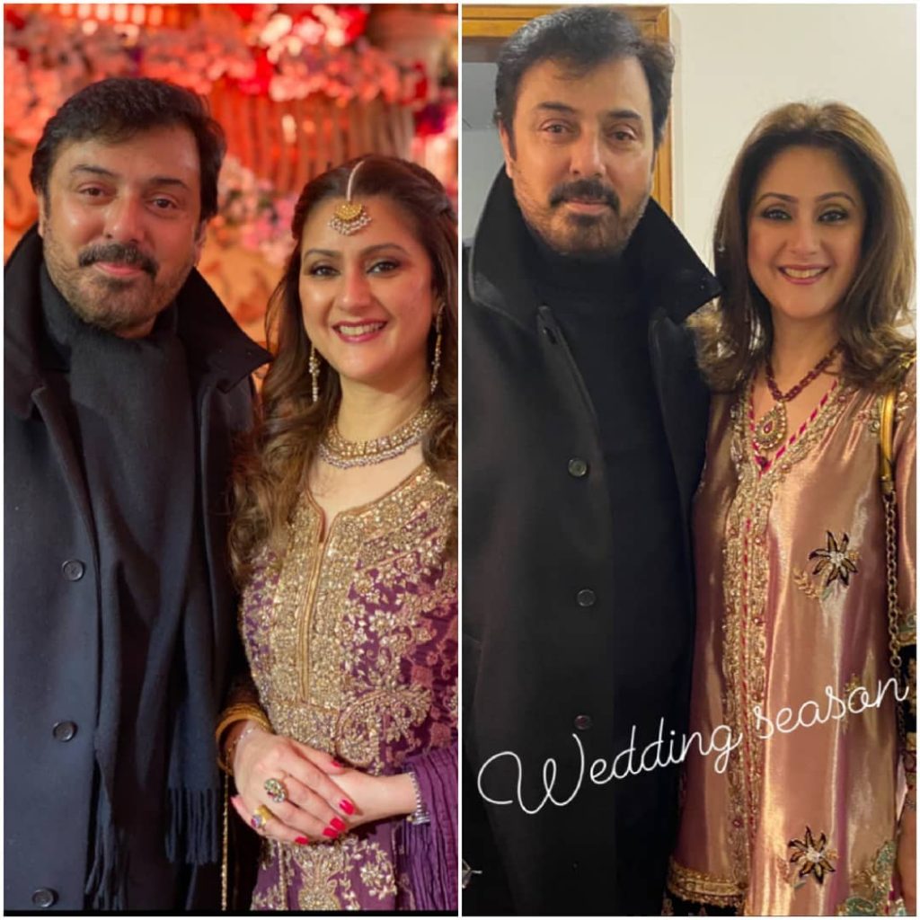 New Pictures of Nauman Ijaz with Family from a Recent Family Wedding