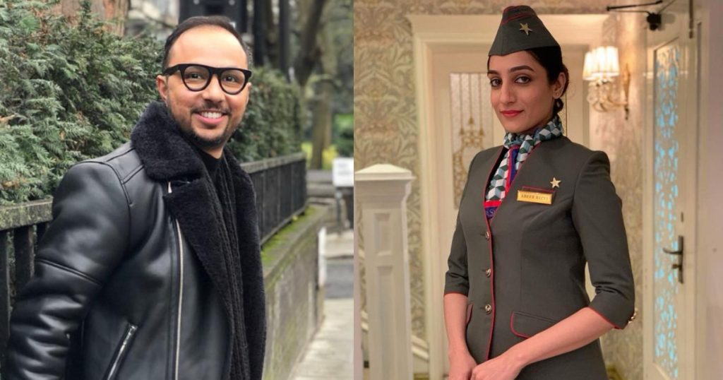 Nomi Ansari Designs Uniforms Of Airsial Crew