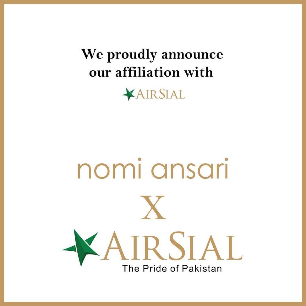 Nomi Ansari Designs Uniforms Of Airsial Crew