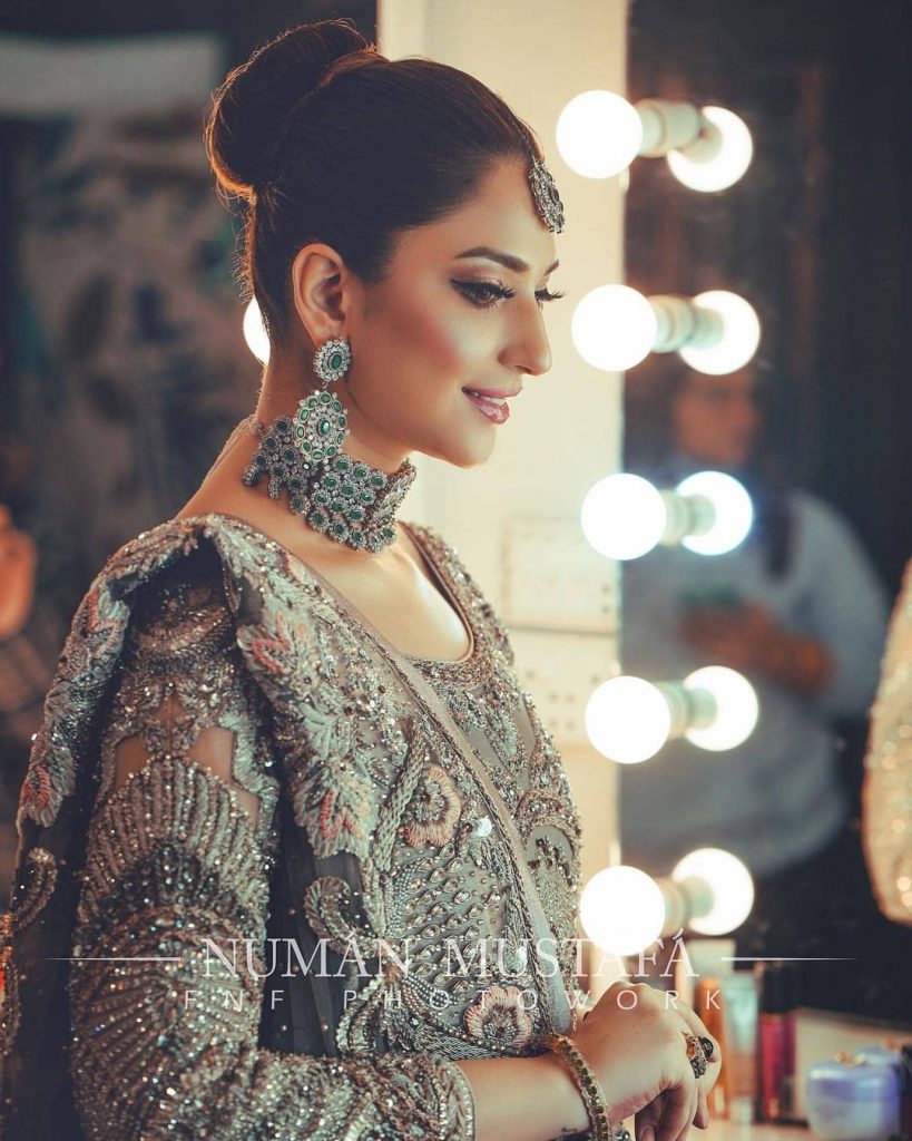 Ramsha Khan Looks Breathtakingly Beautiful In Bridal Dress