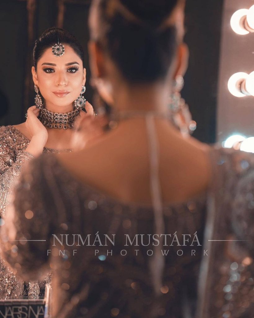 Ramsha Khan Looks Breathtakingly Beautiful In Bridal Dress