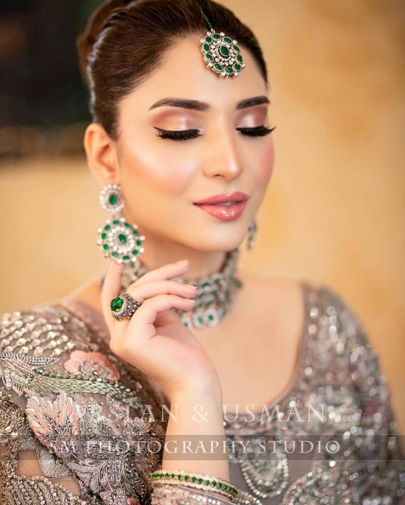 Ramsha Khan Looks Breathtakingly Beautiful In Bridal Dress