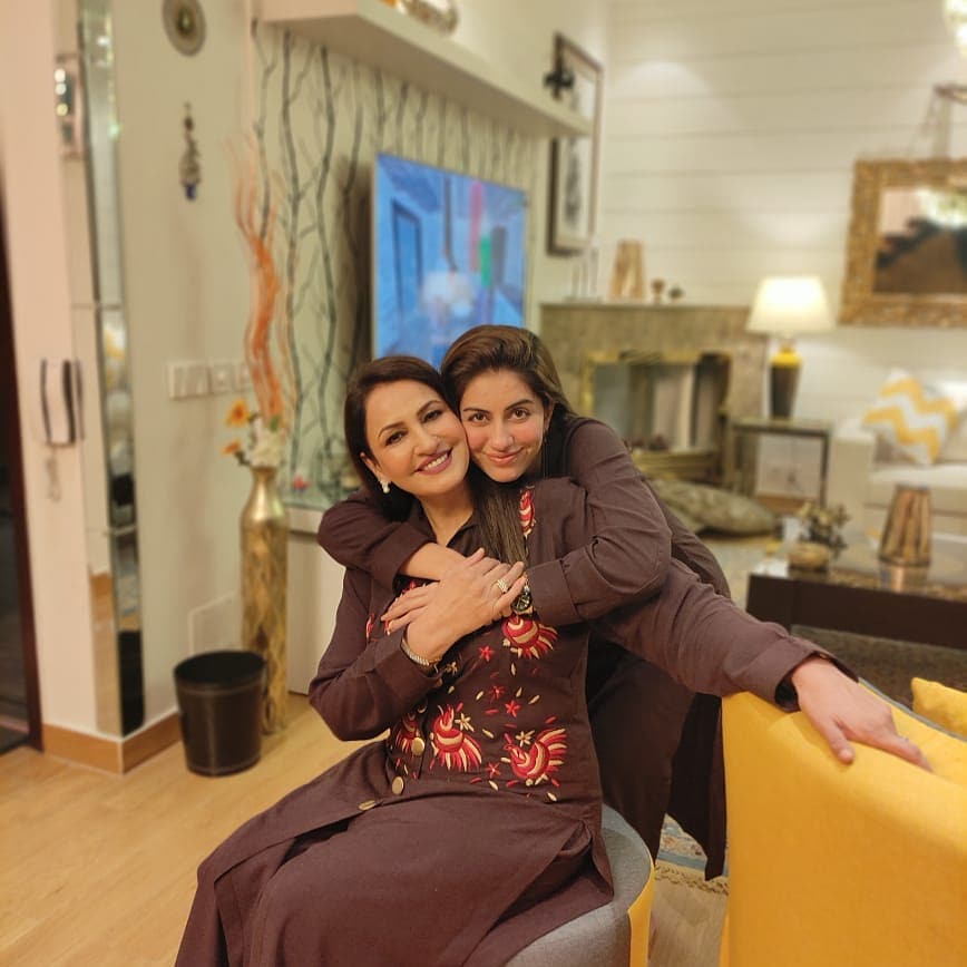Saba Faisal with her Daughter Sadia Faisal - Latest Pictures