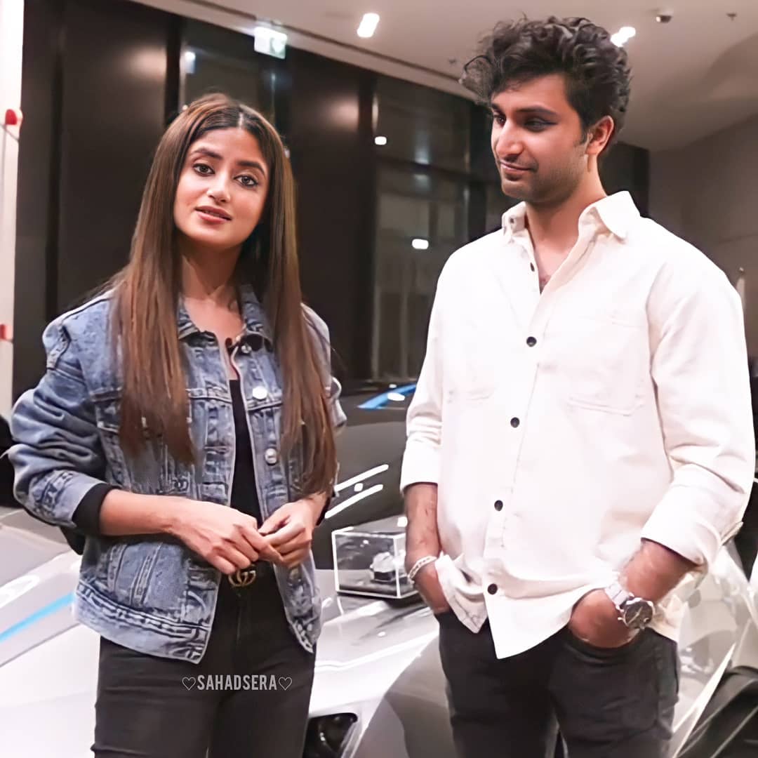 Ahad Raza Mir and Sajal Aly - Latest Beautiful Clicks