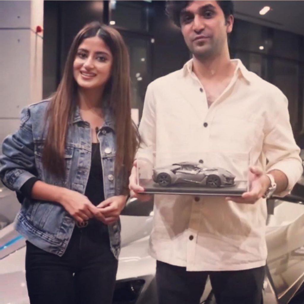 Sajal And Ahad Exploring Dubai.