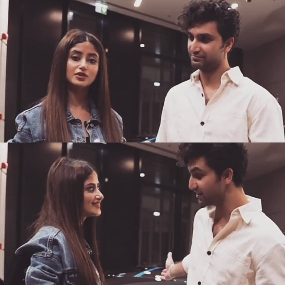 Ahad Raza Mir and Sajal Aly - Latest Beautiful Clicks