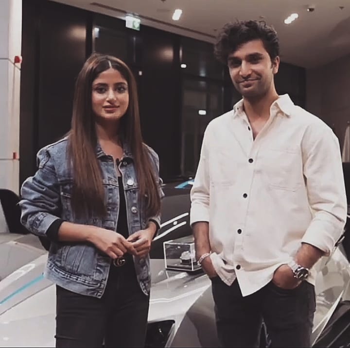 Ahad Raza Mir and Sajal Aly - Latest Beautiful Clicks