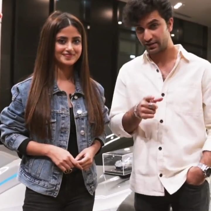 Ahad Raza Mir and Sajal Aly - Latest Beautiful Clicks