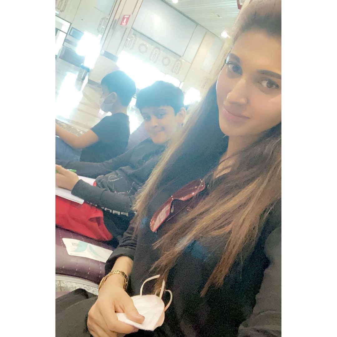Sana Fakhar with her Kids - Latest Pictures