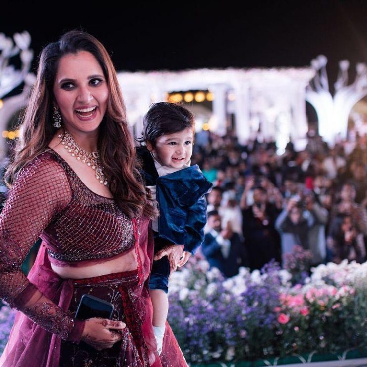 Sania Mirza Starts Teaching Lessons To Son At Young Age