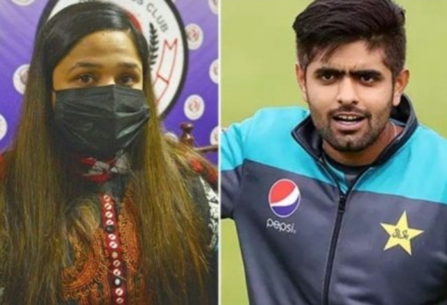 Babar Azam 's alleged girl friend filed case in court