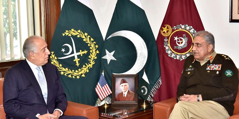 US Special Representative Zalmay Khalilzad Meets Army Chief
