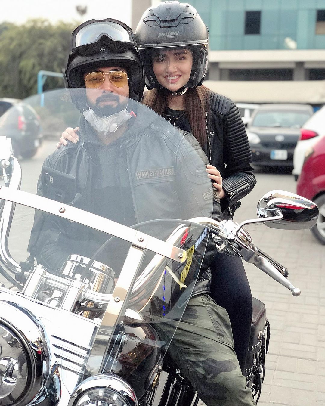 Umair Jaswal Celebrated His Birthday With Wife Sana Javed