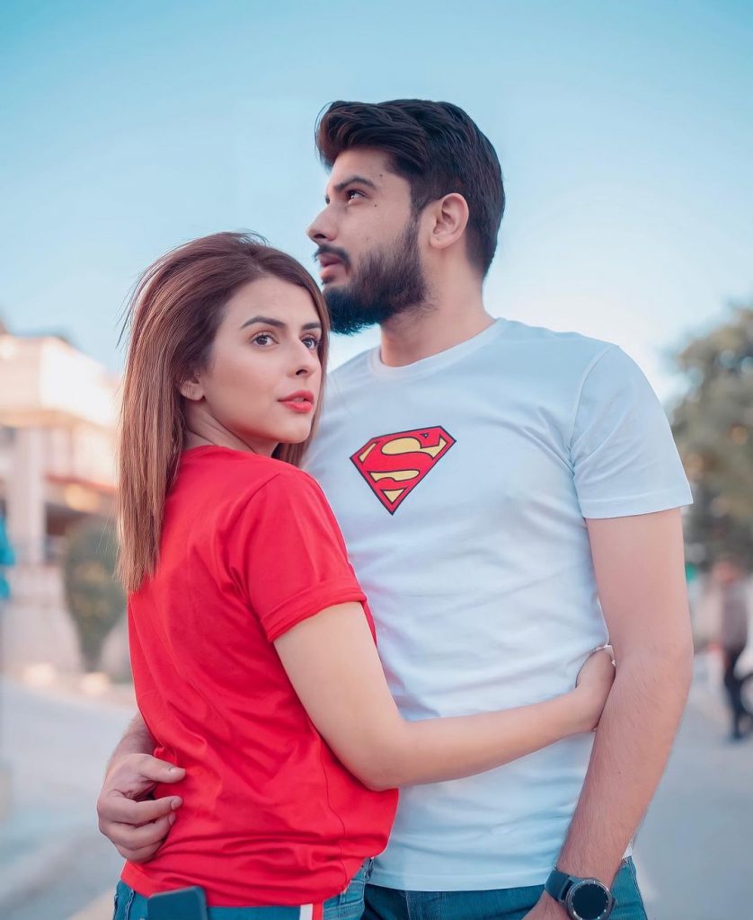 Model Waliya Najib Latest Clicks With Her Husband | Reviewit.pk