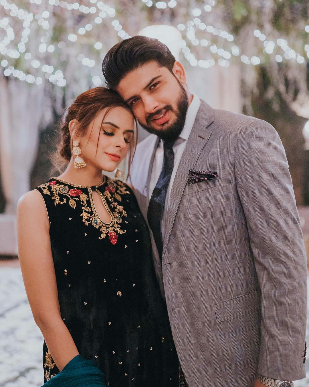 Model Waliya Najib Latest Clicks with her Husband