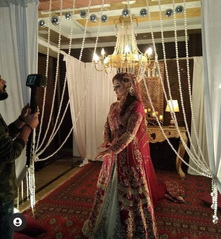 Latest Bridal Shoot Of Tik Tok Star Jannat Mirza