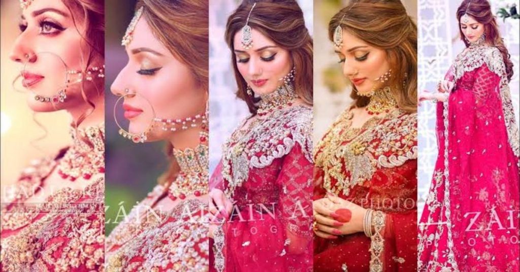 Latest Bridal Shoot Of Tik Tok Star Jannat Mirza