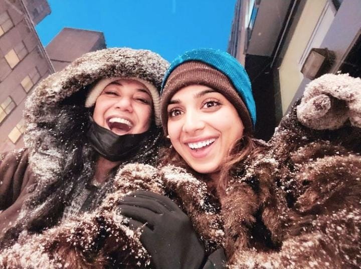 Sonya Hussain And Ayesha Gul Vacationing Together In New York