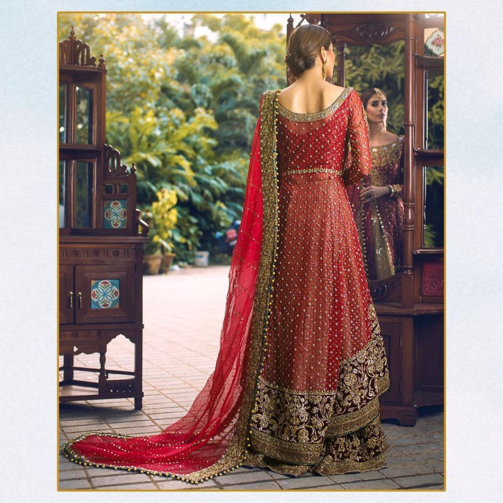 Zainab Chottani's Noor Bridal Collection featuring Syra Yousuf