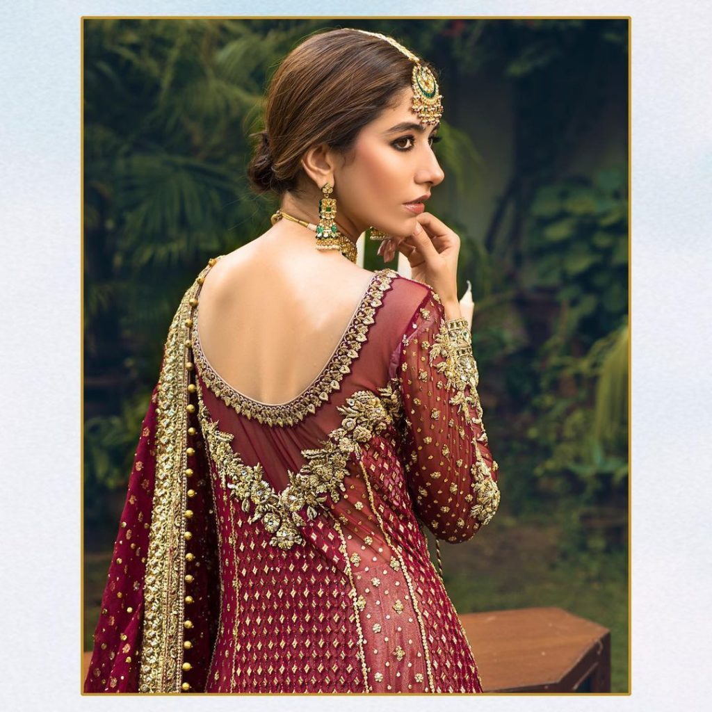 Zainab Chottani's Noor Bridal Collection featuring Syra Yousuf