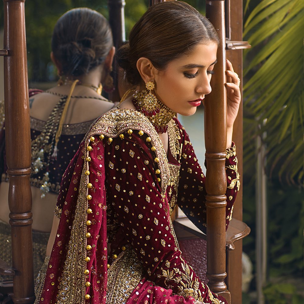 Zainab Chottani's Noor Bridal Collection featuring Syra Yousuf