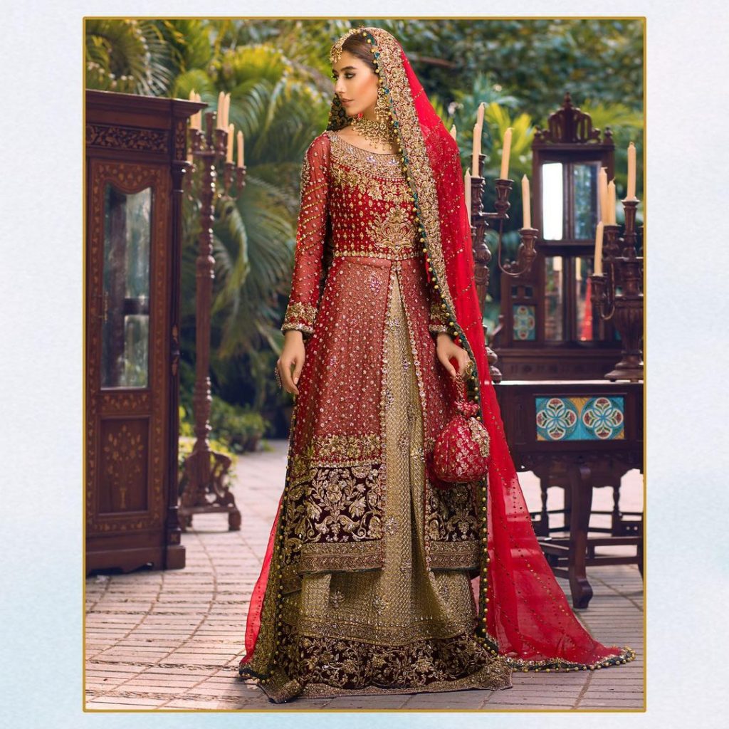 Zainab Chottani's Noor Bridal Collection featuring Syra Yousuf