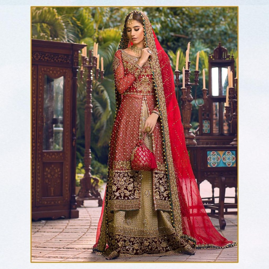 Zainab Chottani's Noor Bridal Collection featuring Syra Yousuf