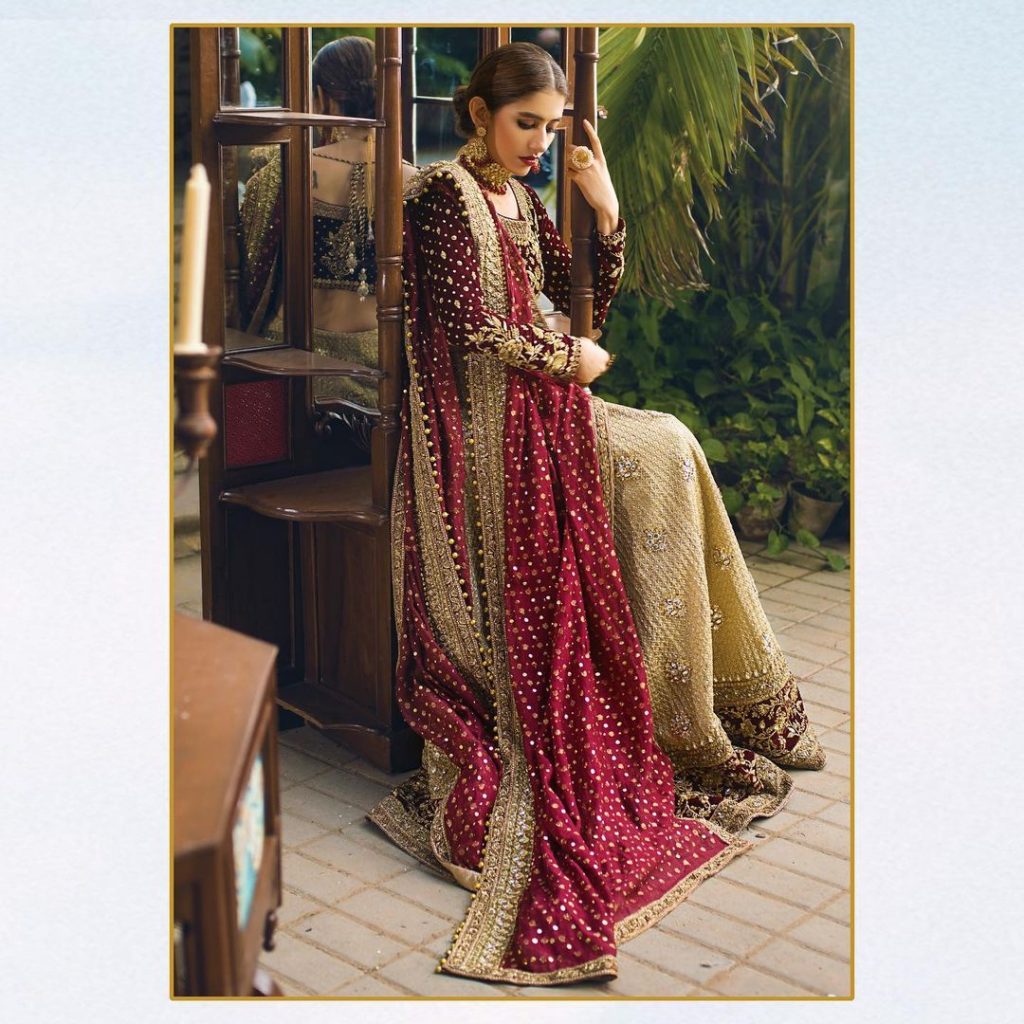 Zainab Chottani's Noor Bridal Collection featuring Syra Yousuf