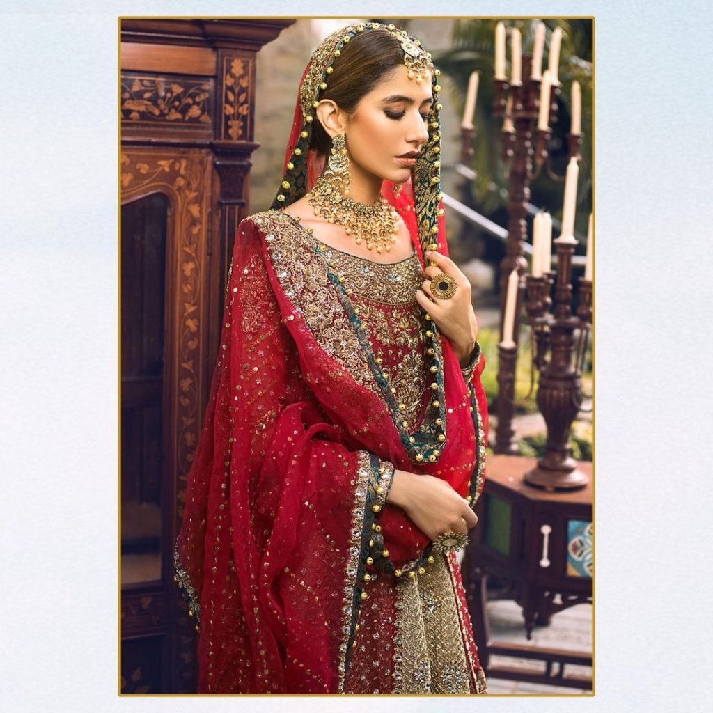 Zainab Chottani's Noor Bridal Collection featuring Syra Yousuf