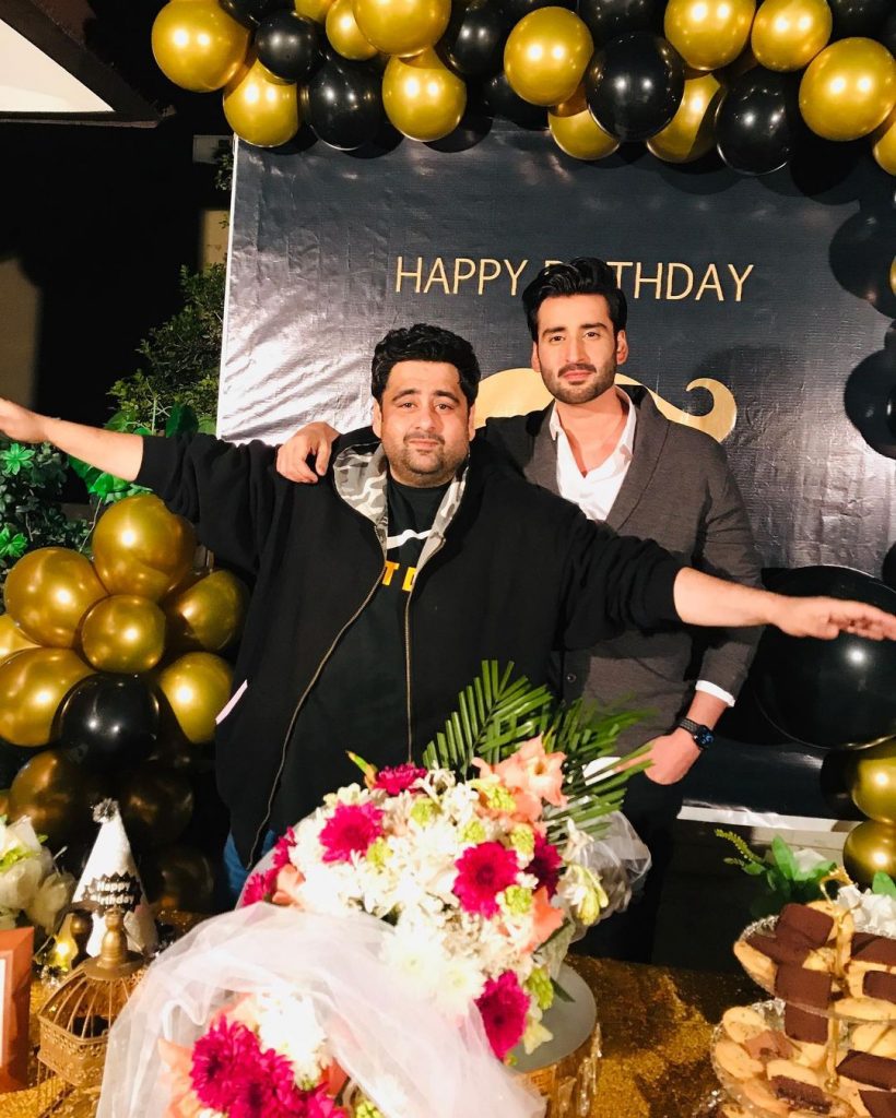 Aagha Ali Celebrates His Birthday With Family