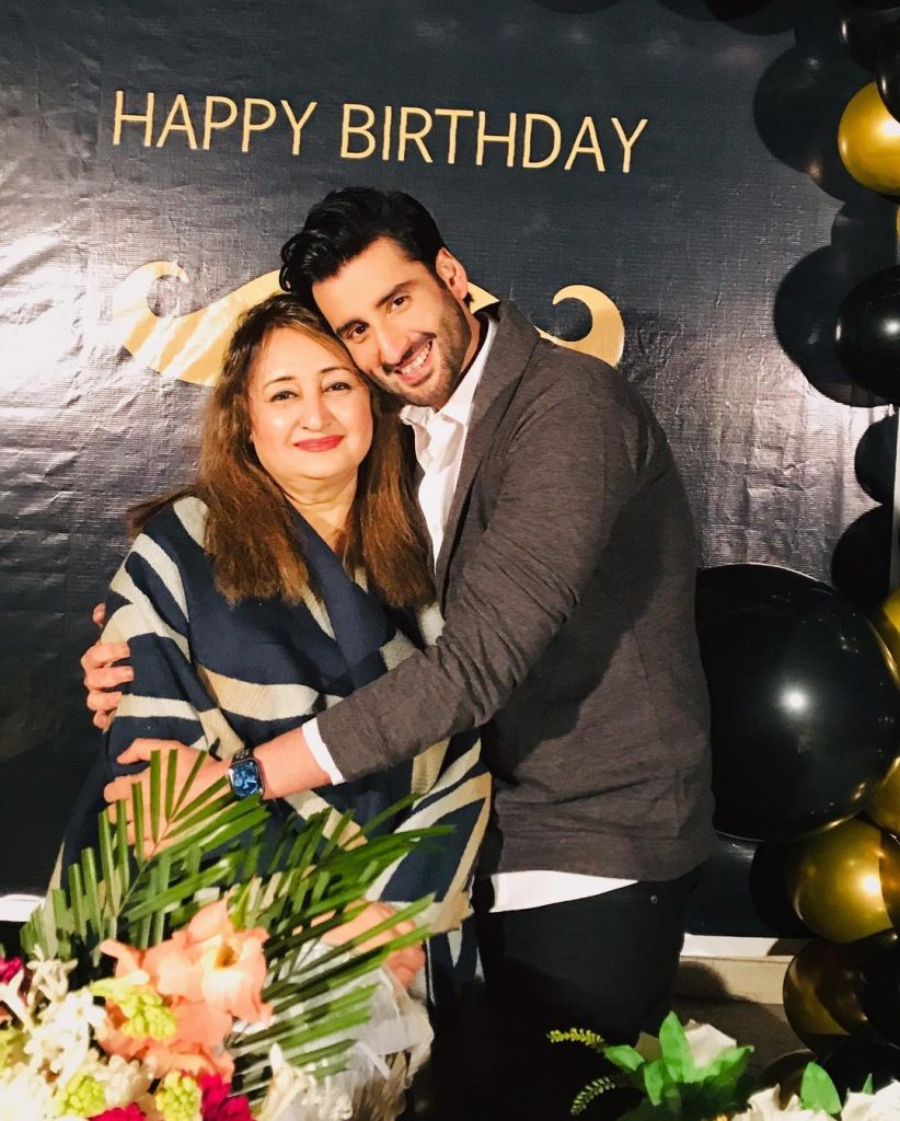 Aagha Ali Celebrates His Birthday With Family