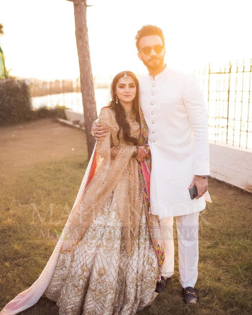 Aima Baig Sister Komal Baig Wedding Pictures