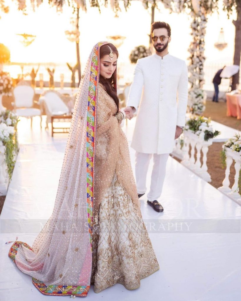 Aima Baig Sister Komal Baig Wedding Pictures