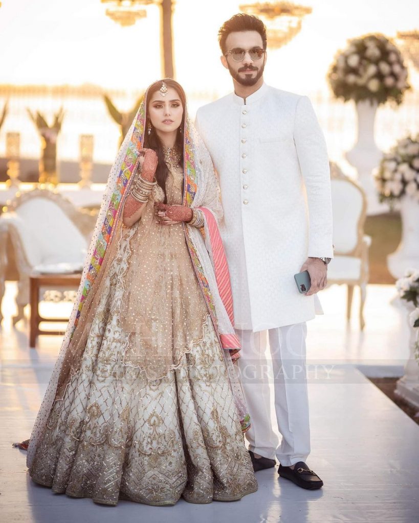 Aima Baig Sister Komal Baig Wedding Pictures