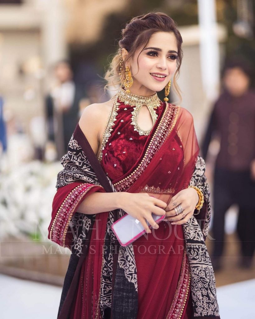 Aima Baig Sister Komal Baig Wedding Pictures