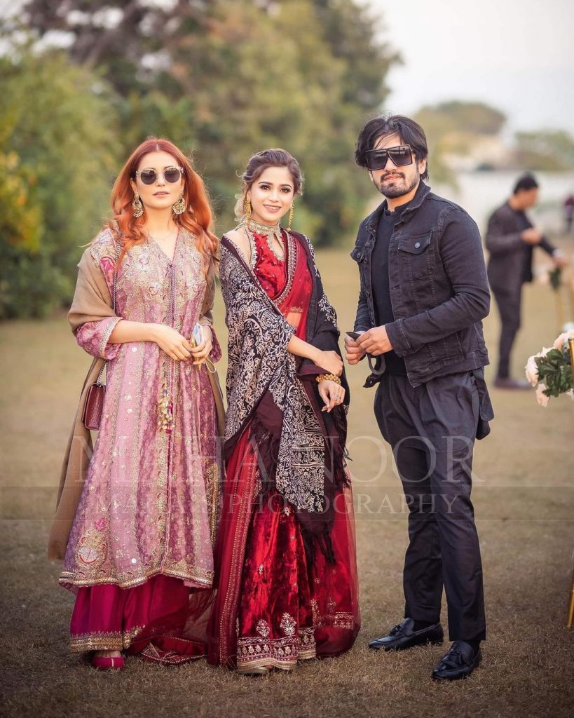 Aima Baig Sister Komal Baig Wedding Pictures