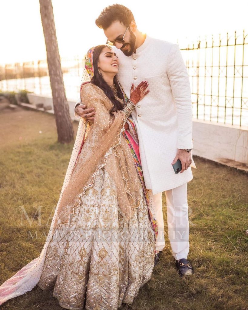 Aima Baig Sister Komal Baig Wedding Pictures